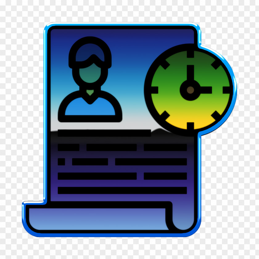 Time Management Icon Document PNG