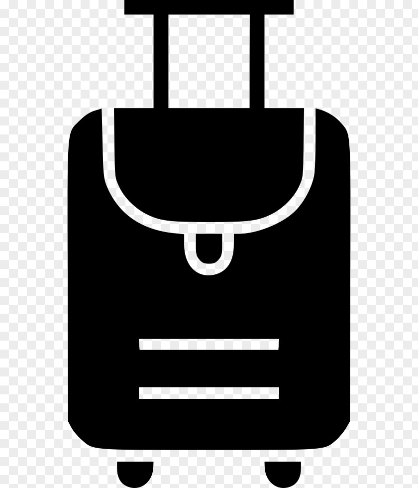 Luggage Icon Box Omni Wheel Transport Suitcase PNG