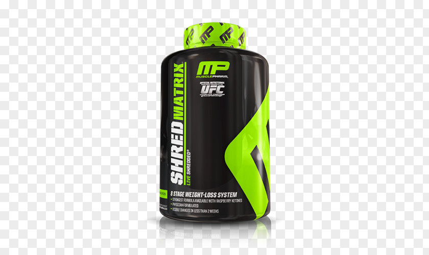 Shred Dietary Supplement MusclePharm Corp Weight Loss Thermogenics Fat Emulsification PNG