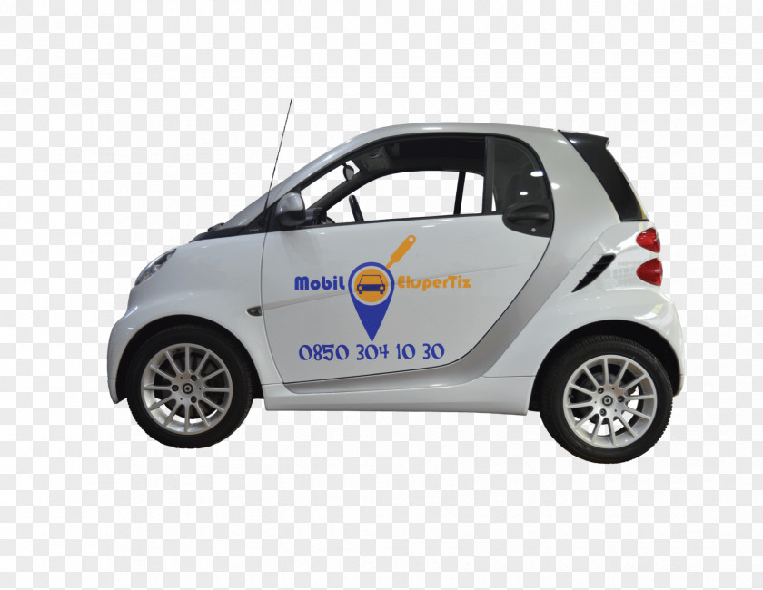 Smart City Car Electric Vehicle Fortwo PNG