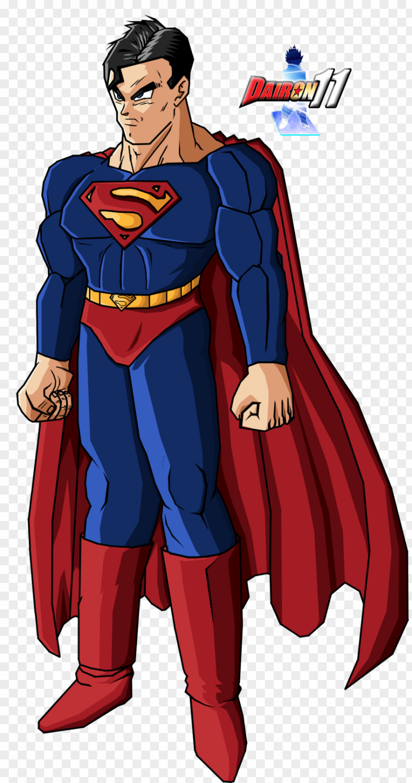 Superman Goku Diana Prince Vegeta Supergirl PNG