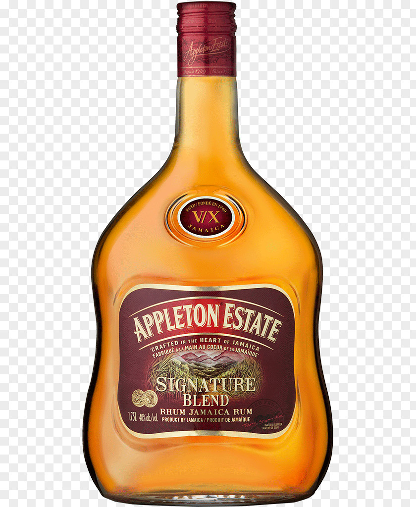 Whiskey Rum Liquor Scotch Whisky Appleton Signature Blend PNG
