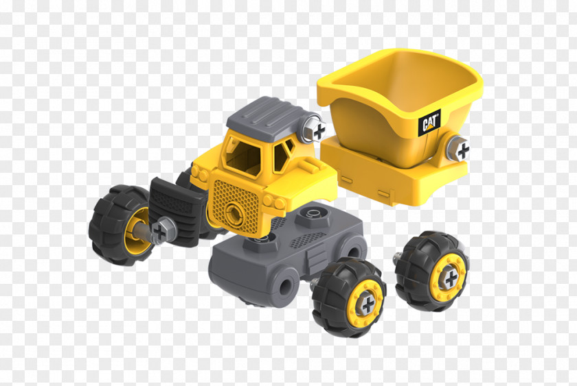 Dump Truck Caterpillar Inc. Toy Machine Construction Set PNG