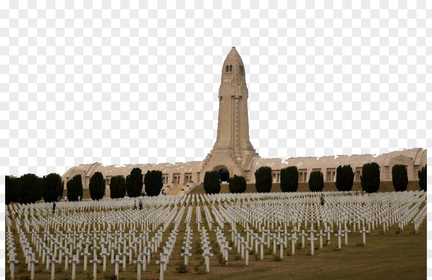 France Verdun Memorial Cemetery Landscape Nine Paris Douaumont Ossuary Tourist Attraction PNG