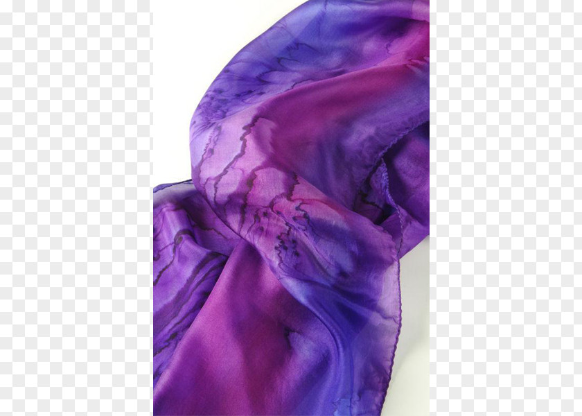 Passover Silk Scarf Tallit Purple Lilac PNG