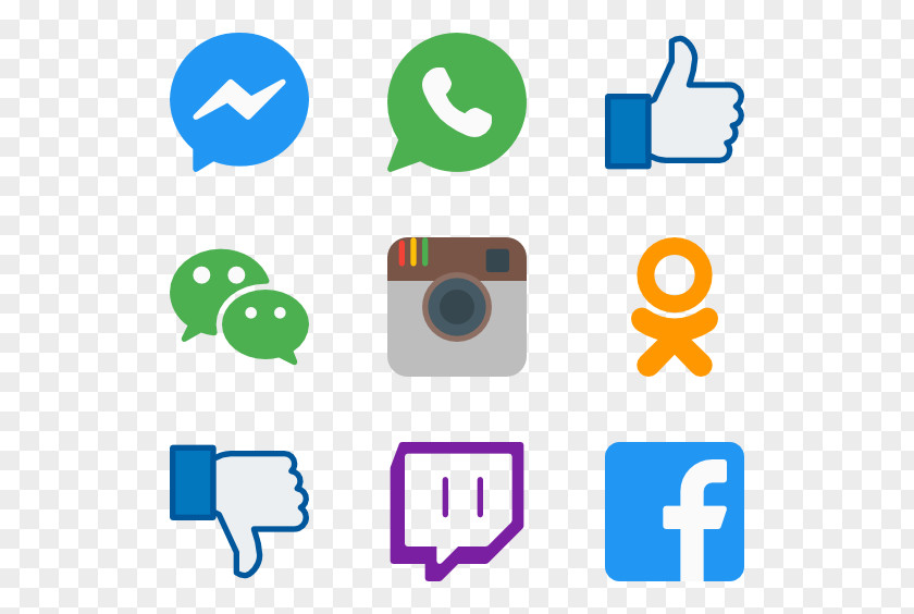 Social Media Icon Set Bharti Airtel Digital TV Google Play PNG