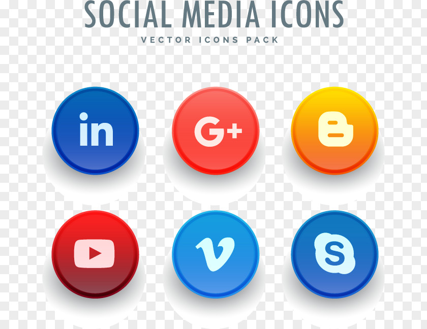 Social Media Icons Icon PNG