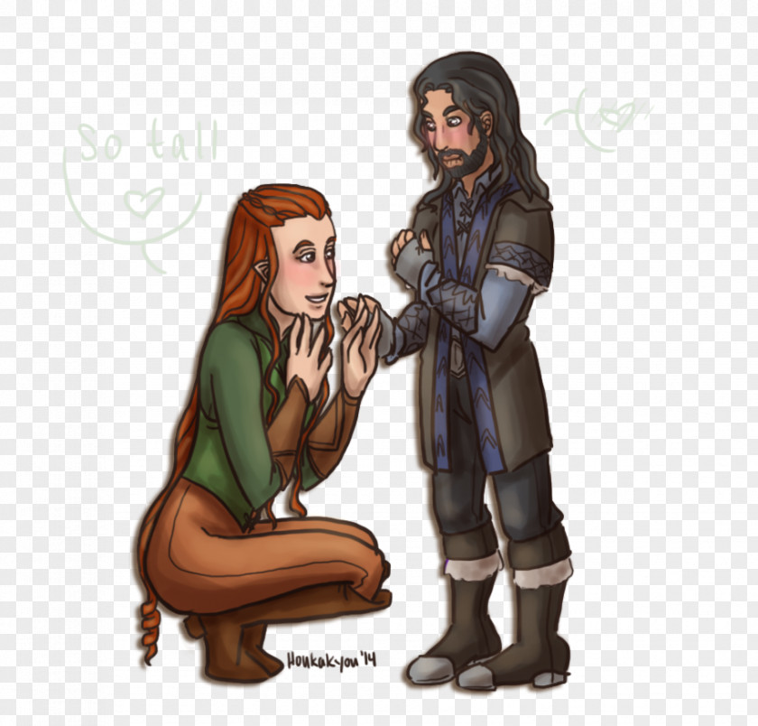 The Hobbit Tauriel Legolas Kili Thranduil PNG