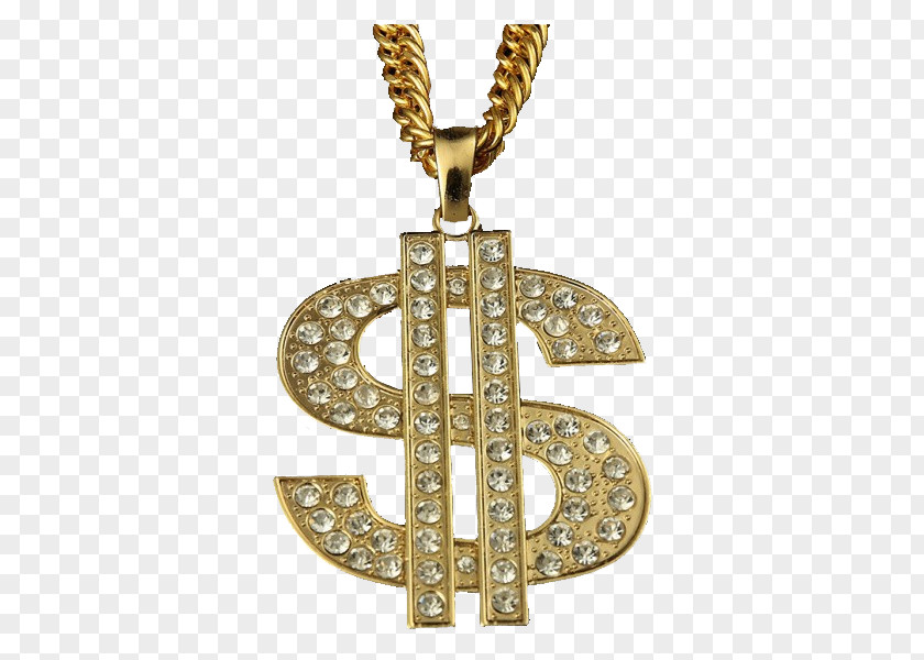 Thug Life Gold Chain Transparent Image Clip Art PNG