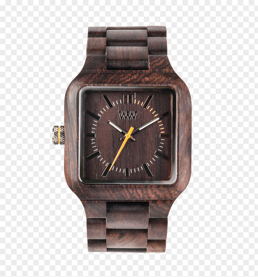 Watch WeWOOD Strap Clock PNG