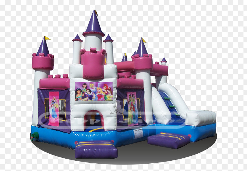 Castle Princess Game Recreation Amusement Park Toy Inflatable PNG