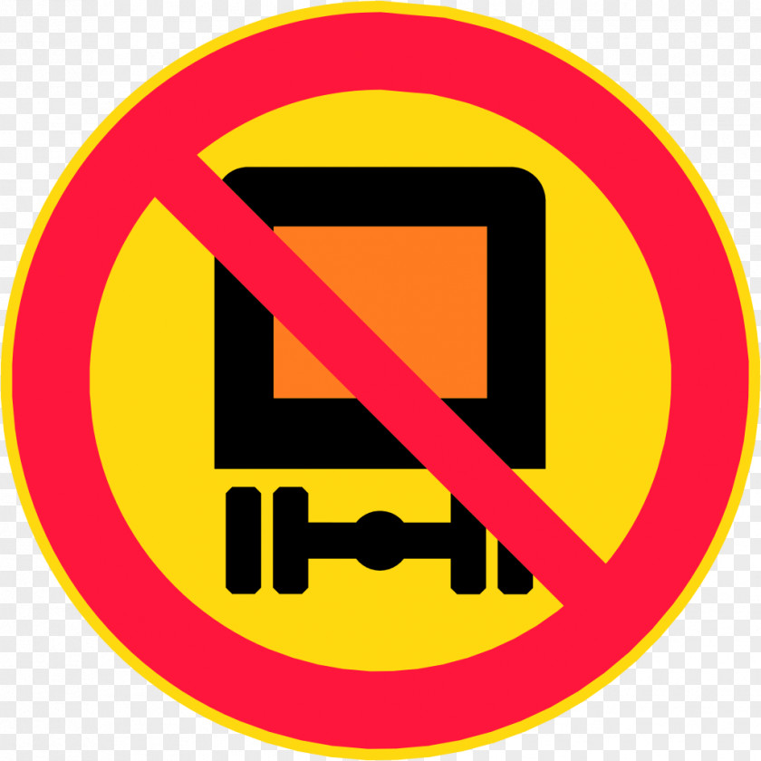 Road Traffic Sign Transport Dangerous Goods PNG