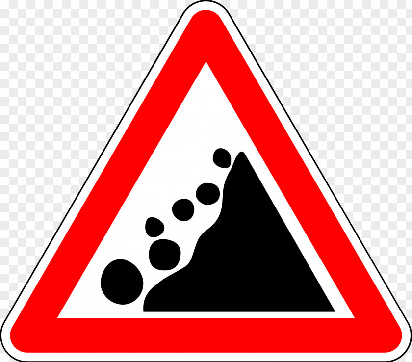 Steep Traffic Sign Warning PNG