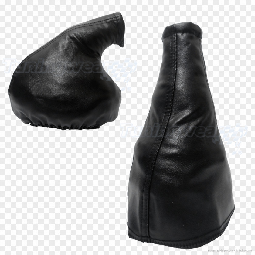 TSURU Shoe Fur Black M PNG