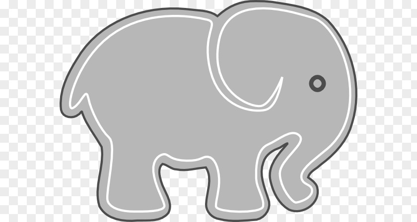Drawing Baby Elephant Indian African Elephants Clip Art PNG