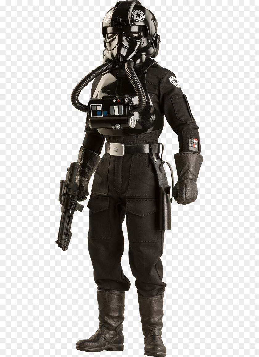 Fighter Pilot TIE Star Wars Sideshow Collectibles Action & Toy Figures Hot Toys Limited PNG