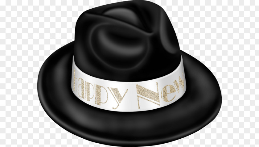 Hat Fedora New Year PNG