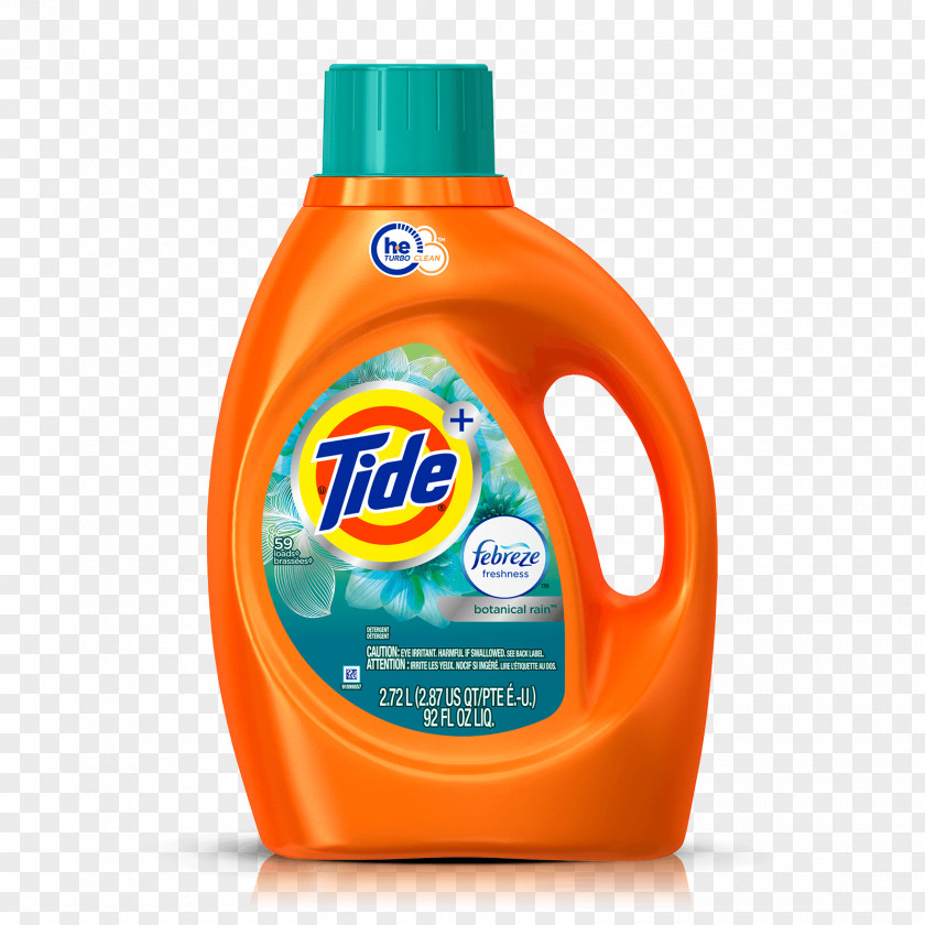 Laundry Wash Detergent Tide Fabric Softener Bleach PNG