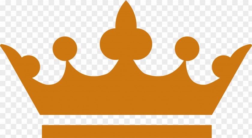 Vector Hand-painted Crown Clip Art PNG