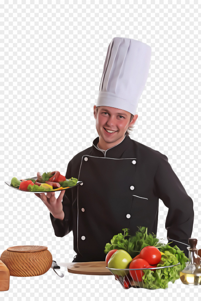 Vegetable Cooking Show Cook Chef's Uniform Chef Chief PNG