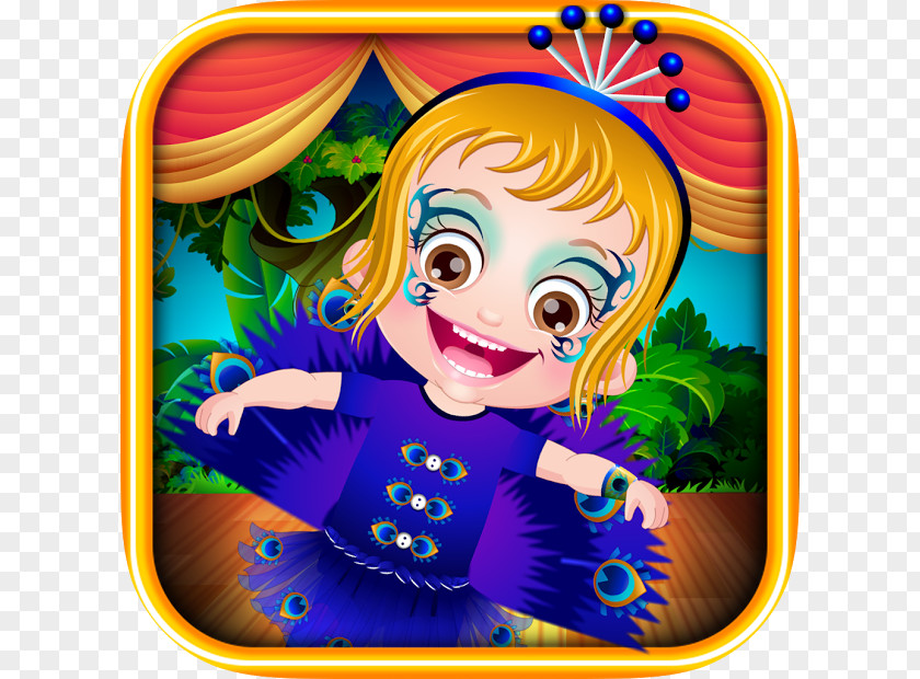 Android Baby Hazel Fancy Dress Games Birthday Party Snow White Story PNG