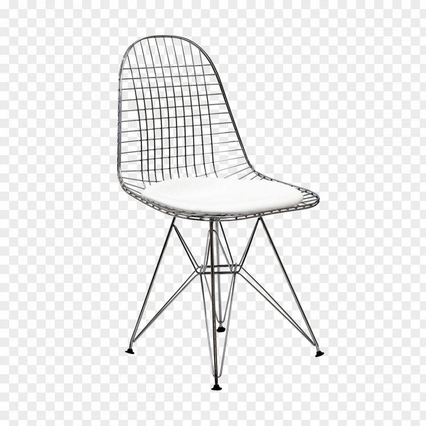 Chair Eames Lounge Wood Wire (DKR1) Charles And Ray PNG