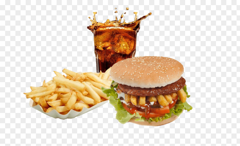 Drink Fast Food Cheeseburger Hamburger Indian Cuisine French Fries PNG