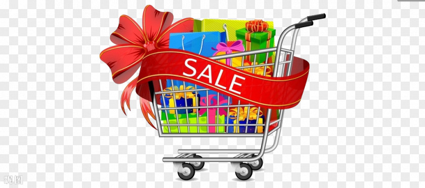 Shopping Cart Online T-shirt Sales PNG