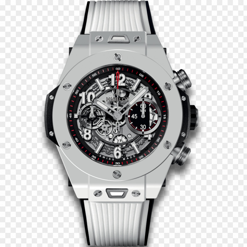 Small Sunflower Hublot Automatic Watch Flyback Chronograph Luneta PNG