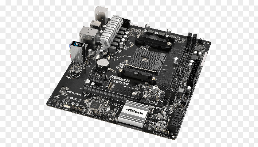 Asrock Motherboard Socket AM4 ASROCK A320M AMD MicroATX DDR4 SDRAM PNG