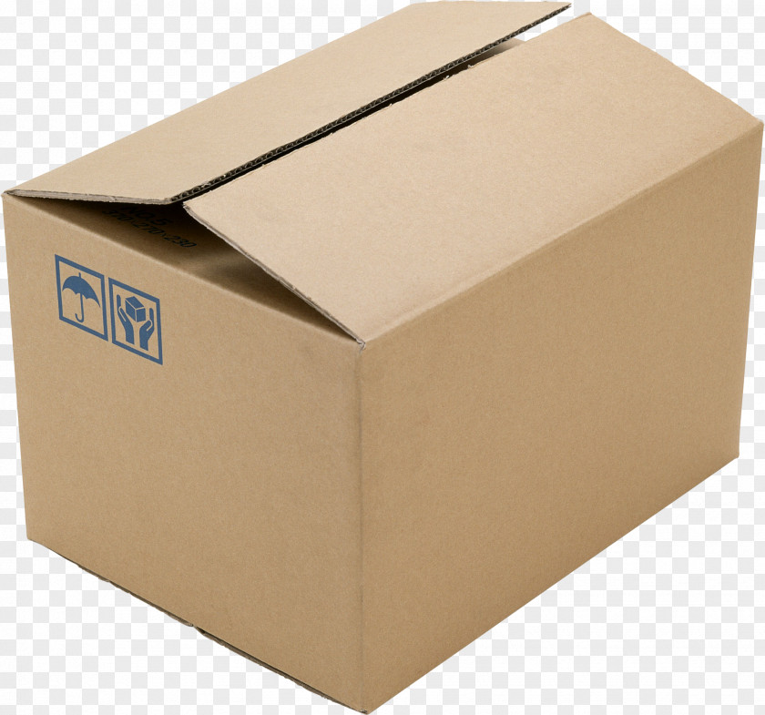 Box Paper Cardboard Packaging And Labeling Corrugated Fiberboard PNG