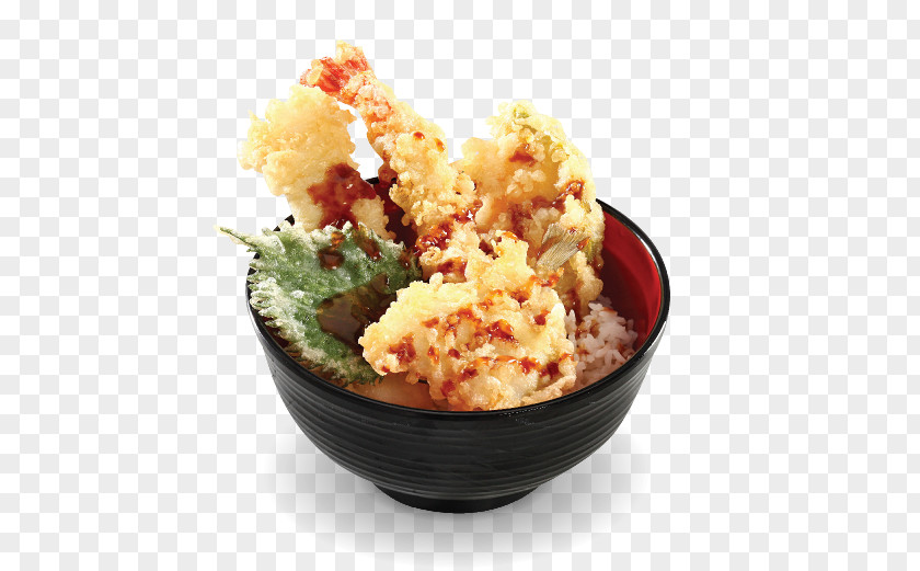 Rice Bowl Karaage Tempura Japanese Cuisine Asian Okara PNG