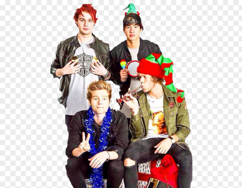 Sos Ketchup Luke Hemmings 5 Seconds Of Summer Christmas 5SOSFAM One Direction PNG
