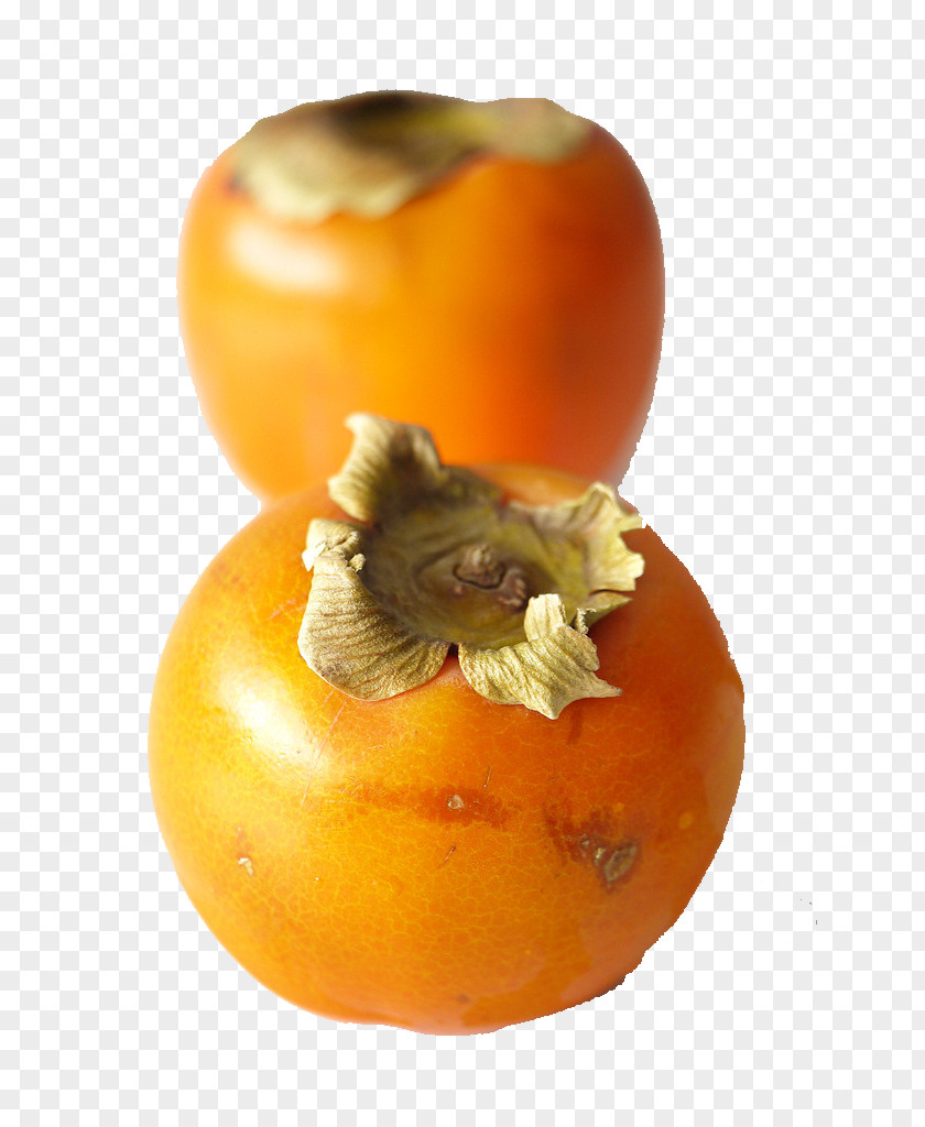 Two Persimmon Japanese Fruit Food Sweetness PNG