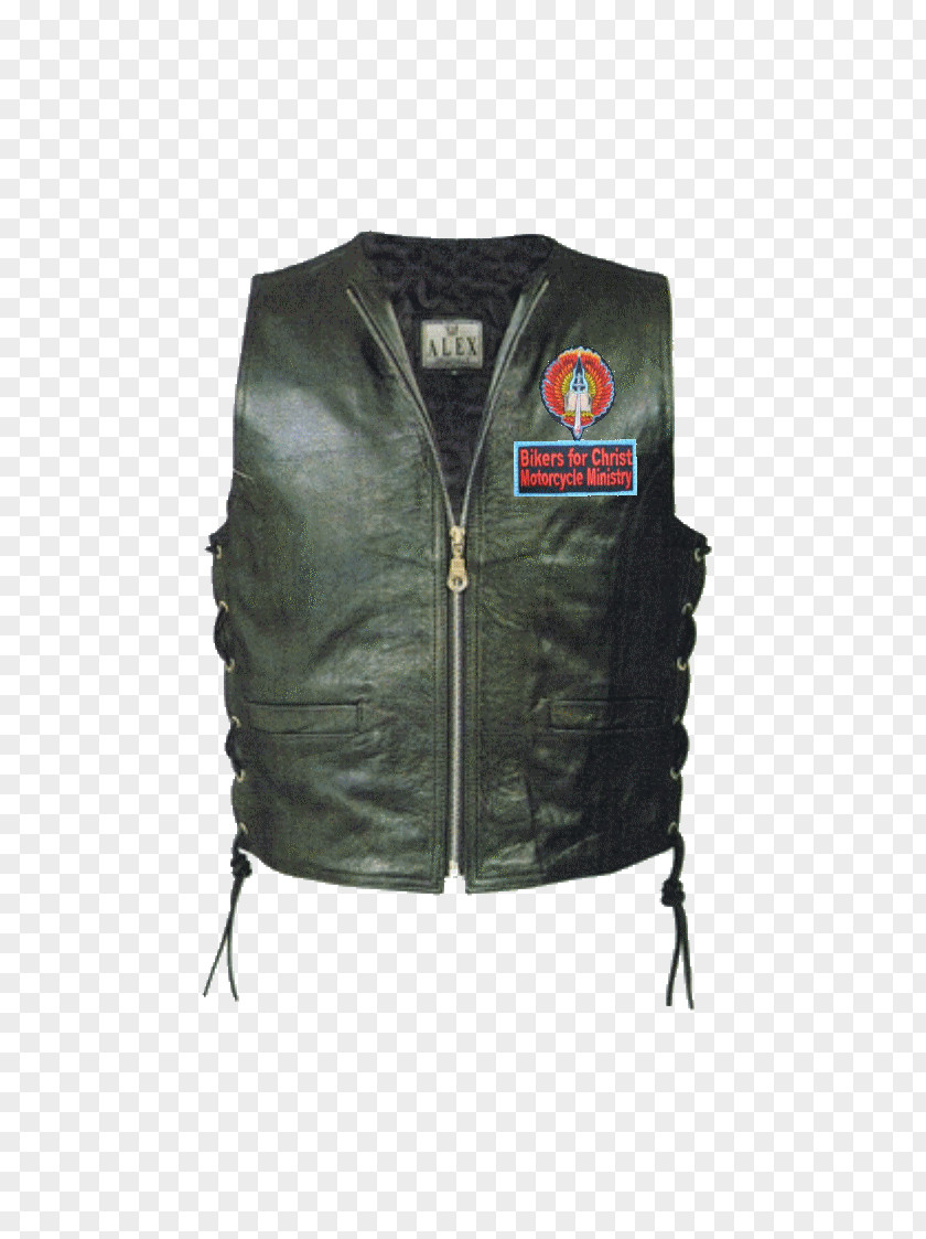 Zipper Leather Jacket Waistcoat Gilets Clothing PNG