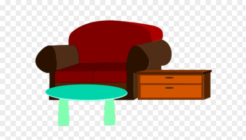 Desk Red Background PNG