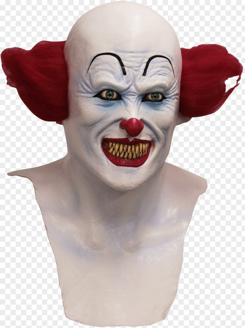 Pennywise The Clown It Evil Halloween Costume Mask PNG