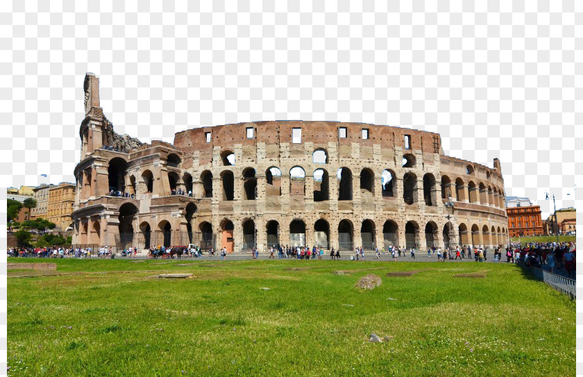 Rome, Italy Eight Colosseum Palatine Hill Roman Forum Arch Of Constantine Temple Venus And Roma PNG