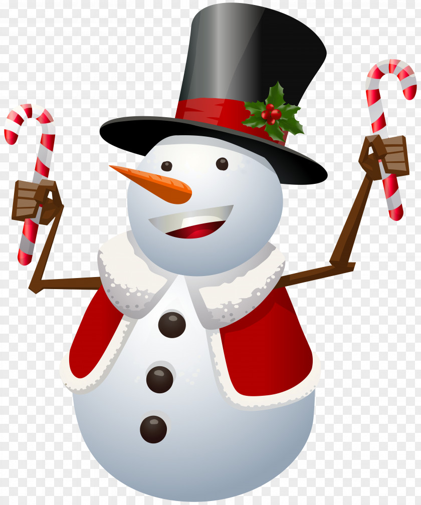 Snowman Transparent Clip Art Image PNG