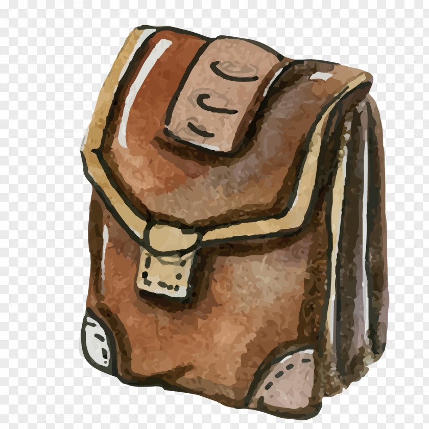 Vector Retro Backpack Euclidean PNG