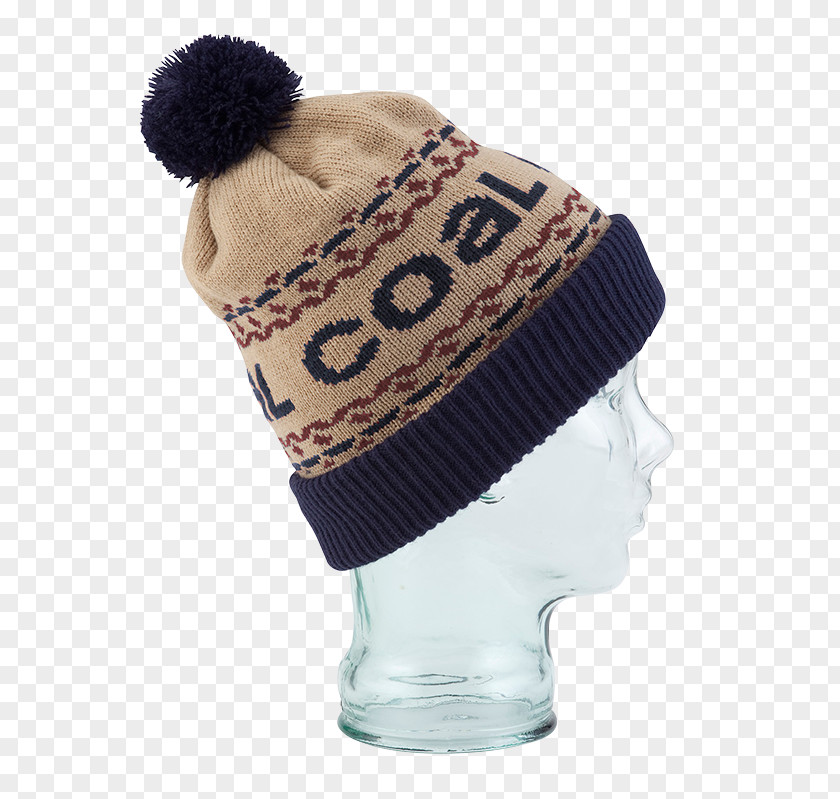 Coal Charcoal Beanie Hat Knit Cap PNG