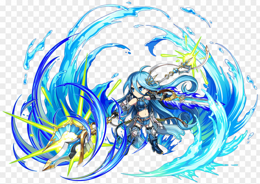 Crystal Of Re:union Brave Frontier Gumi Battle Golf Blades PNG