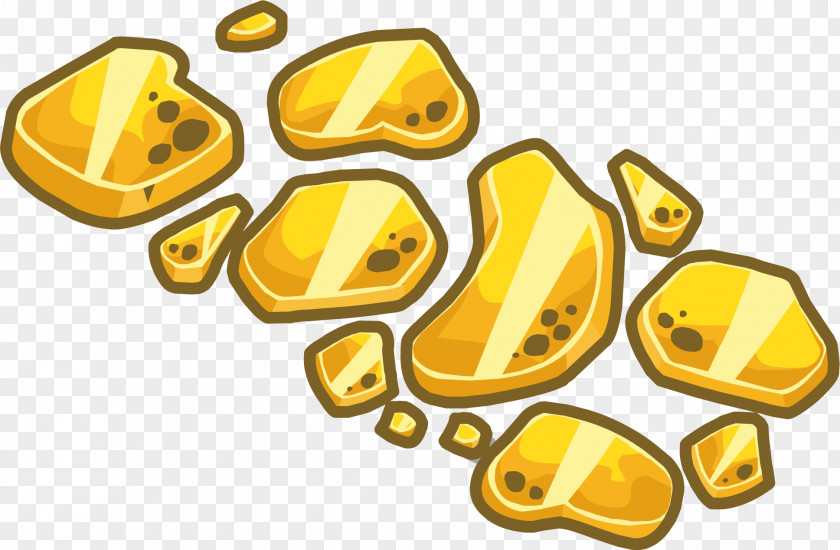 Gold Club Penguin Video Game PNG