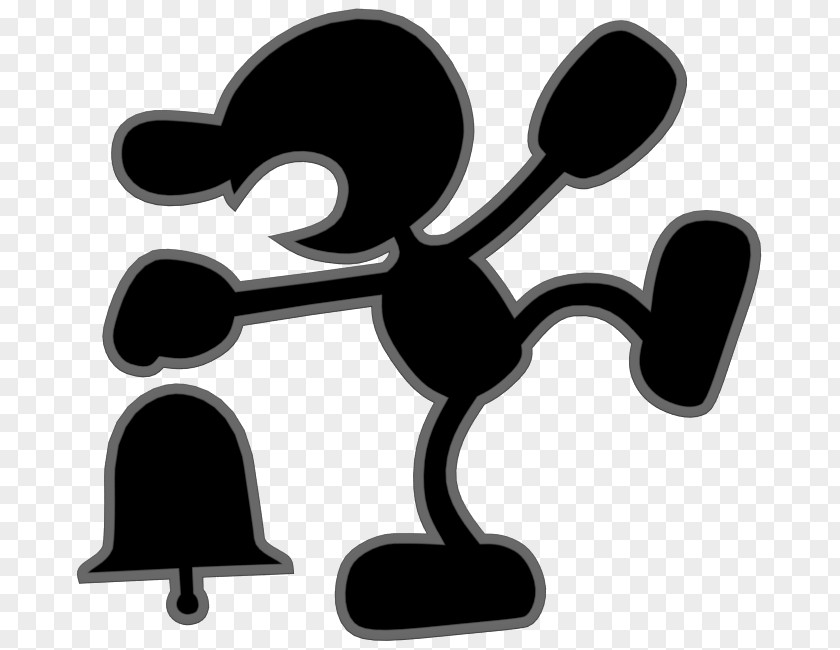 Mr Game And Watch Super Smash Bros. Brawl For Nintendo 3DS Wii U Melee Luigi PNG