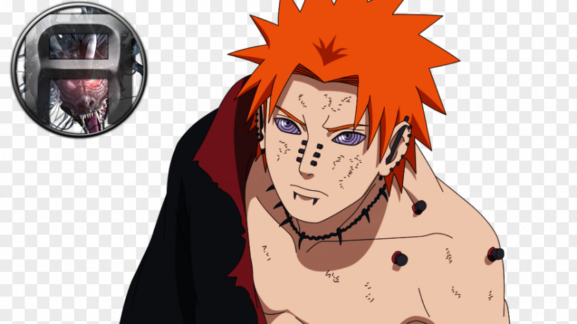 No Pain Yahiko Ache Konan Rendering PNG