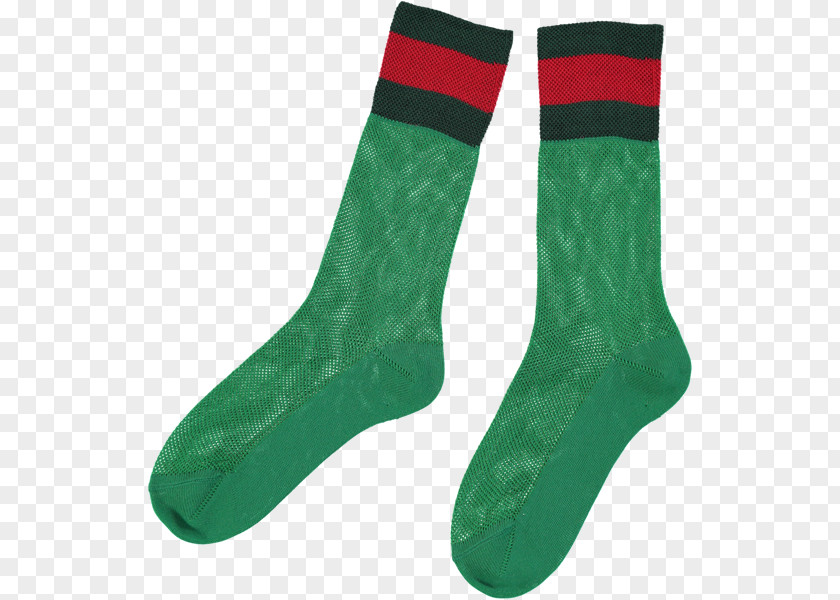 Socks Sock Gucci Red Green Knee Highs PNG