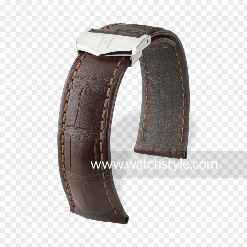 Watch Strap Uhrenarmband Leather American Alligator PNG