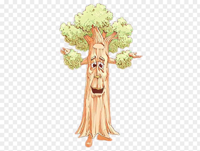 Cartoon Tree Plant Religious Item PNG