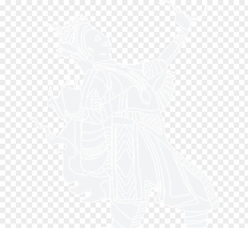 Dress Shoulder Drawing White Sleeve PNG