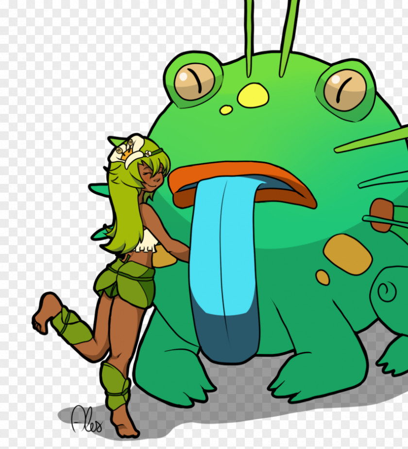 Frog Tree Cartoon Clip Art PNG